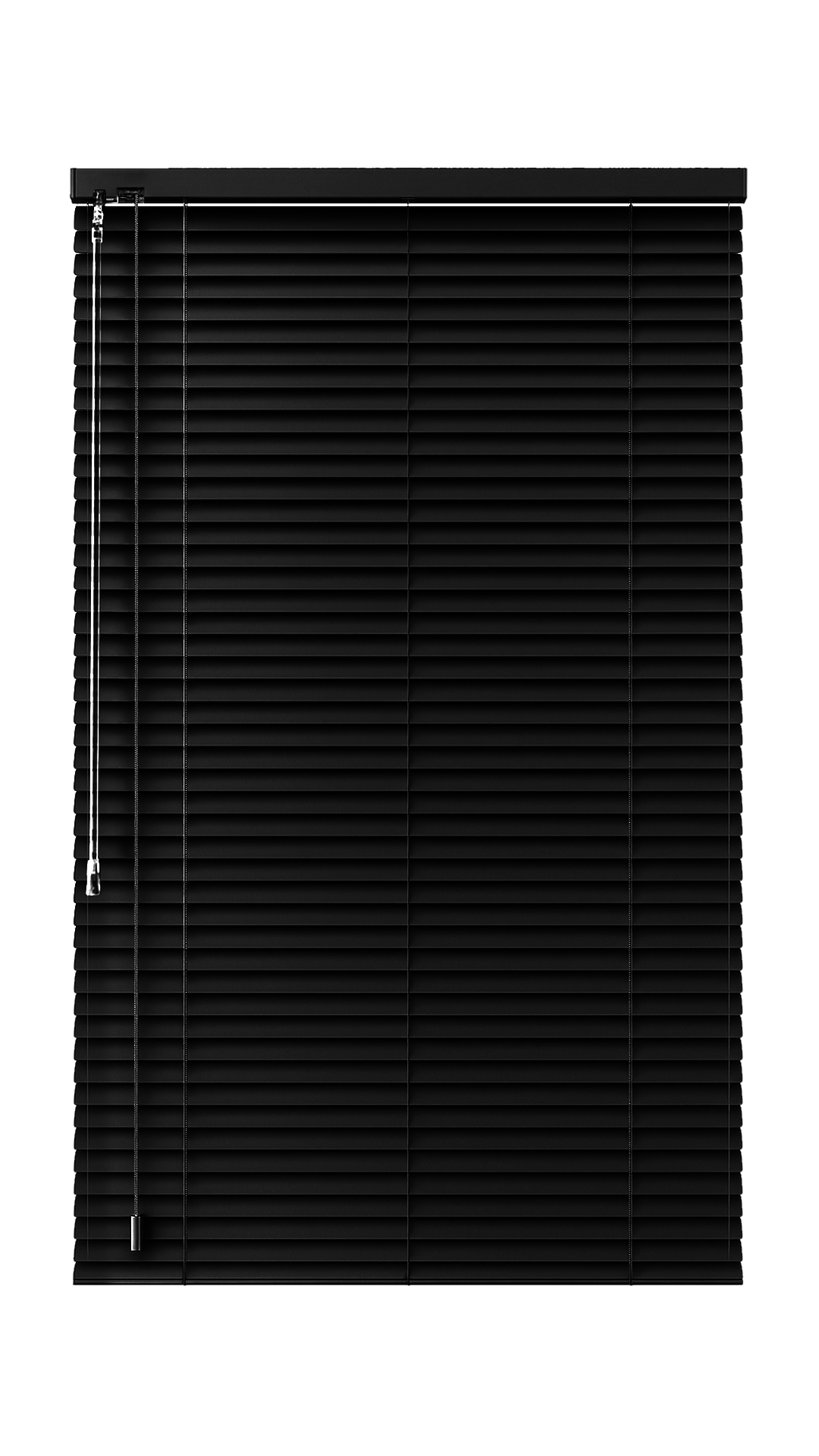 Aluminium Jaloezieën 25mm Zwart