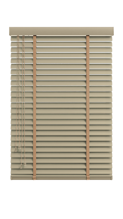 Aluminium Jaloezieën 50mm Beige