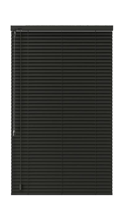 Aluminium Jaloezieën 50mm Zwart