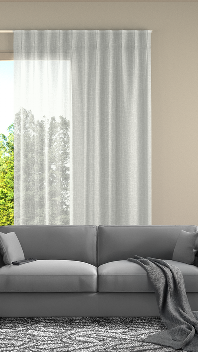 Gordijn Horta Inbetween / Vitrage Off White