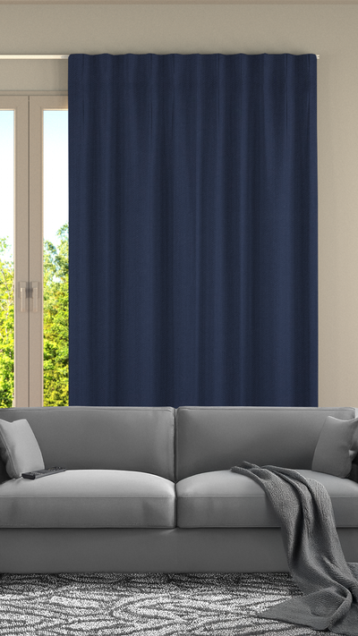 Gordijn Arlon Dim Out Zee Blauw