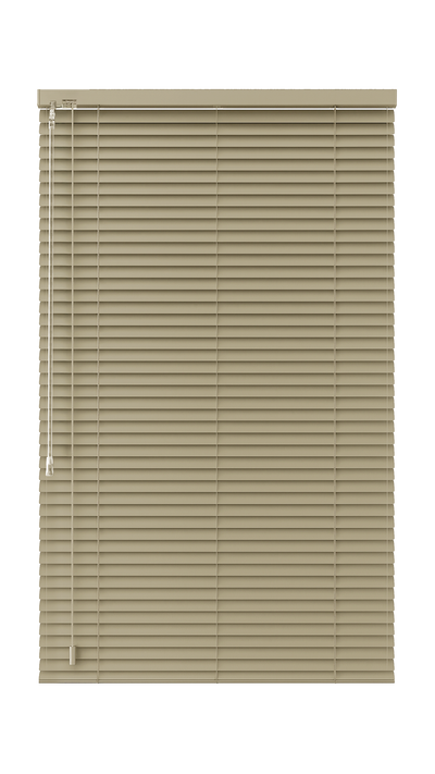 Aluminium Jaloezieën 50mm Beige