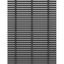 Bamboe Jaloezie met Ladderband 65mm Zwart