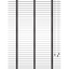 Bamboe Jaloezie met Ladderband 65mm Zwart