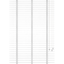Bamboe Jaloezie met Ladderband 65mm wit