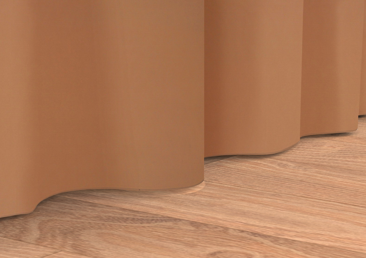 Gordijn Arlon Dim Out Donker Beige