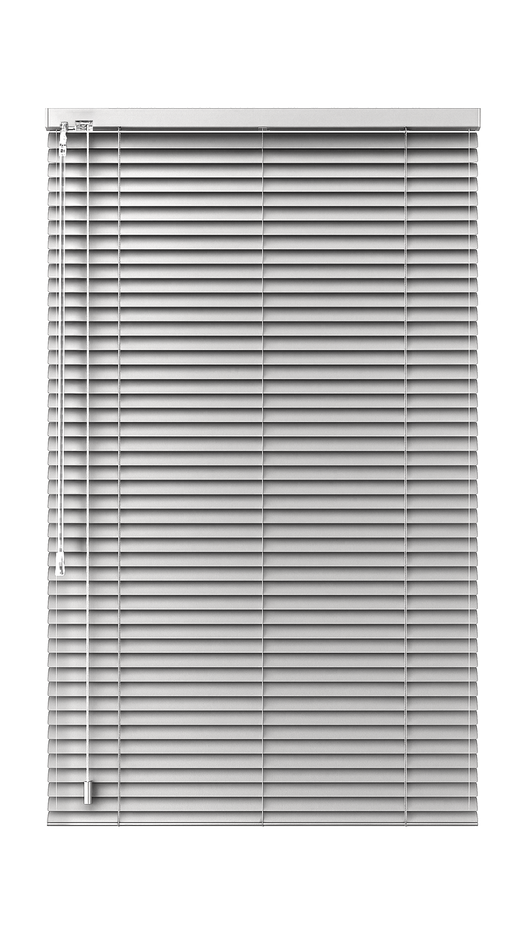 Aluminium Jaloezieën 25MM Zilver Matt