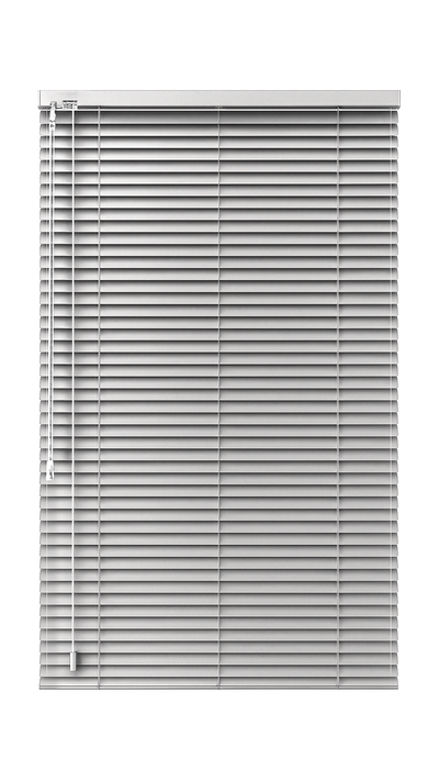 Aluminium Jaloezieën 25MM Zilver Matt