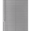 Aluminium Jaloezieën 25MM Zilver Metal