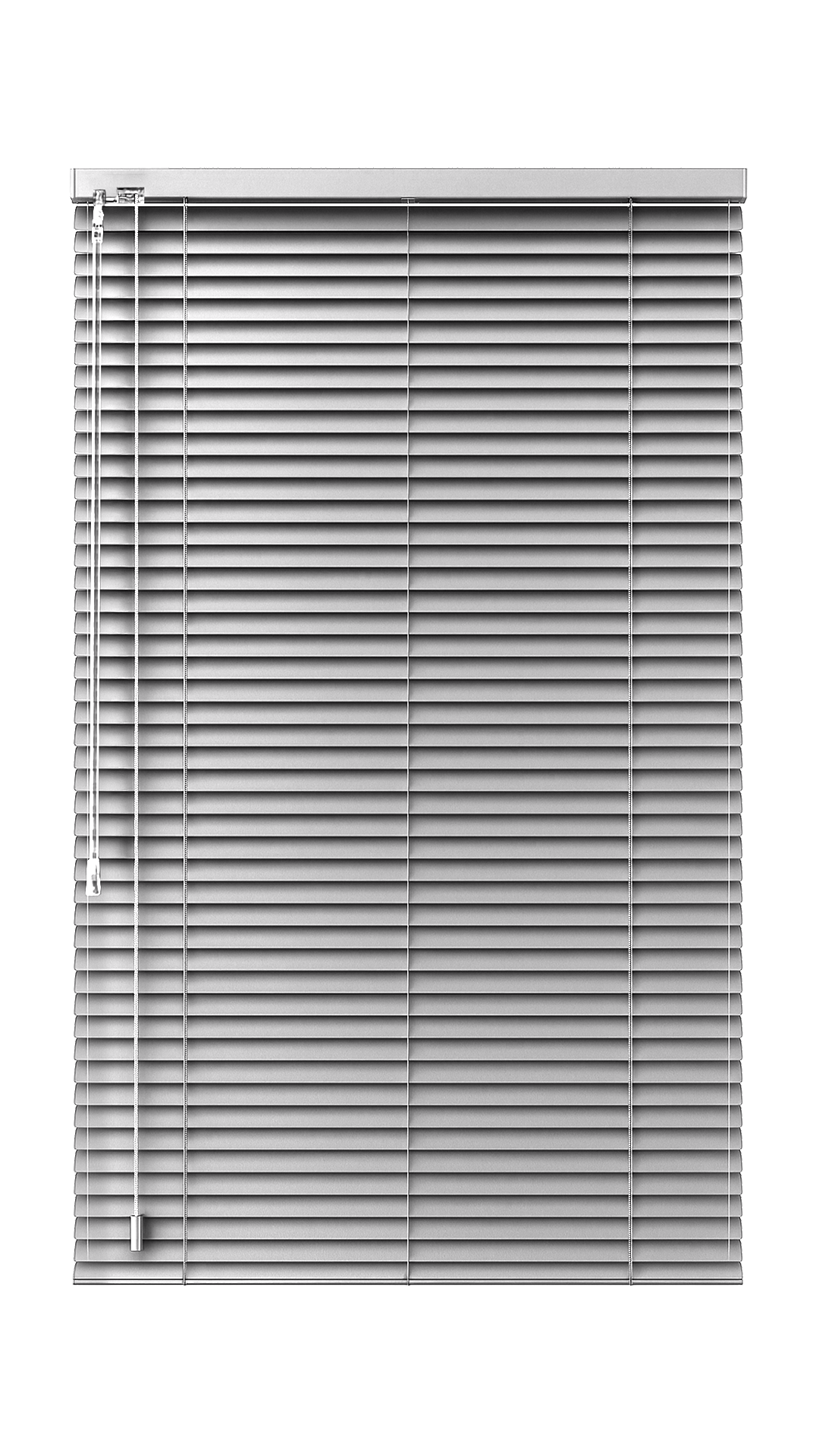Aluminium Jaloezieën 25MM Zilver Metal