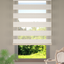 Duo Rolgordijn Semi Transparant Beige