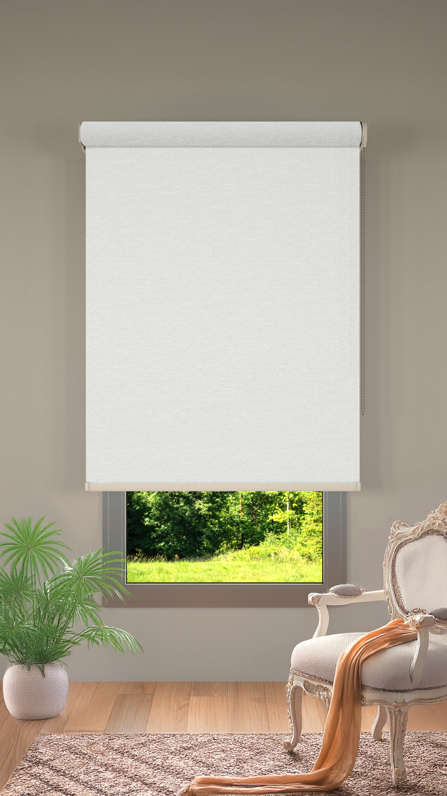 Rolgordijn Verduisterend Beige